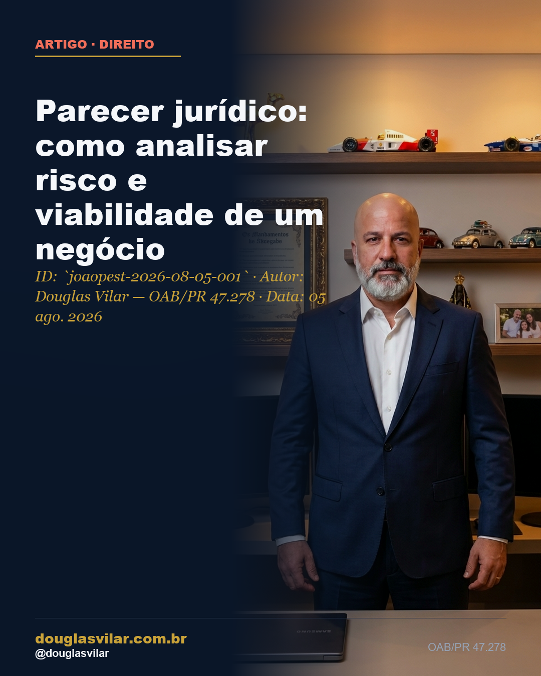 Capa: Parecer jurídico: como analisar risco e viabilidade de um negócio
