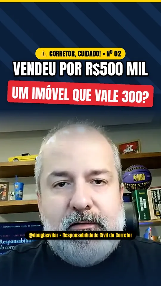 Capa real de reel: Corretor, cuidado, número 02