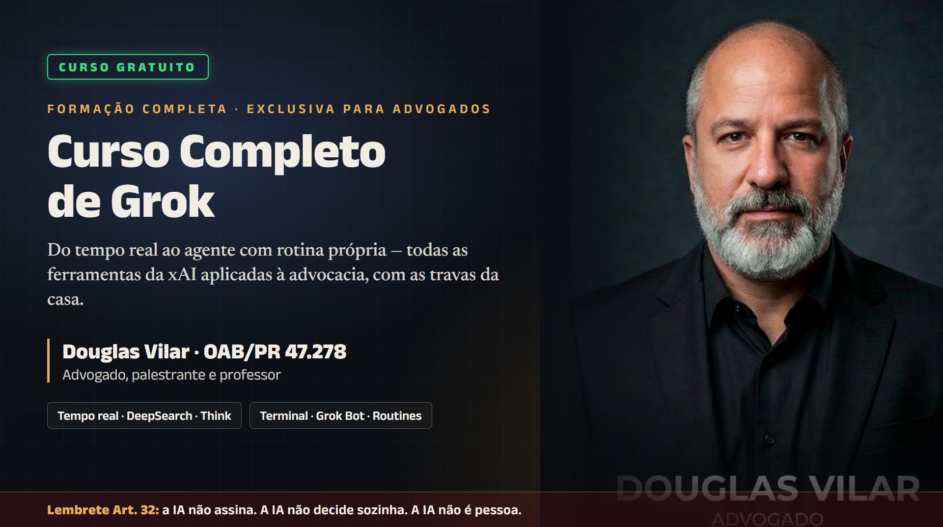 Slide — Curso Completo de Grok